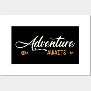 Adventure Awaits Posters and Art